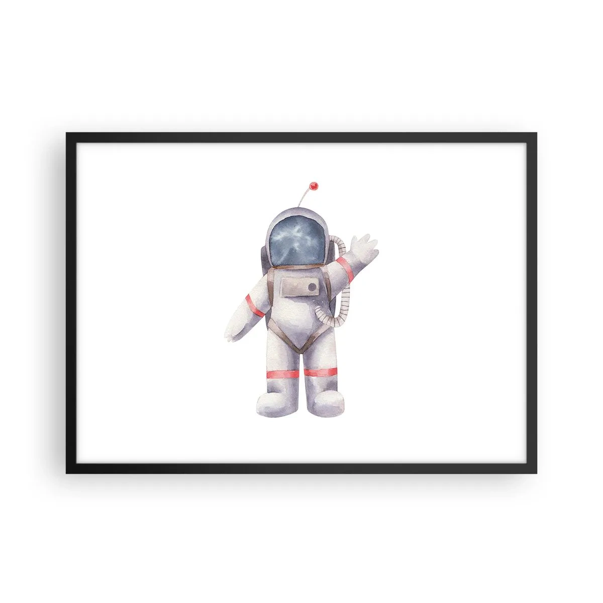 Poster în ramă neagră - Pe curând! - 70x50 cm