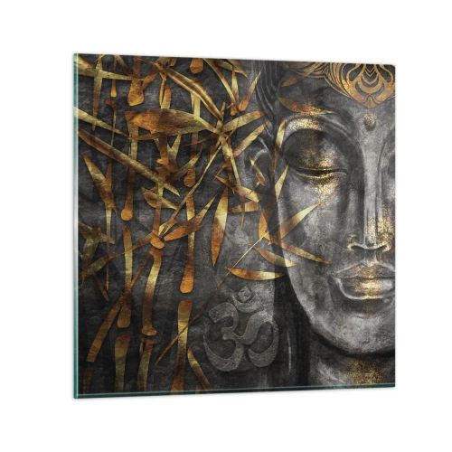 Tablou pe sticlă - Simțiți pacea - 60x60 cm