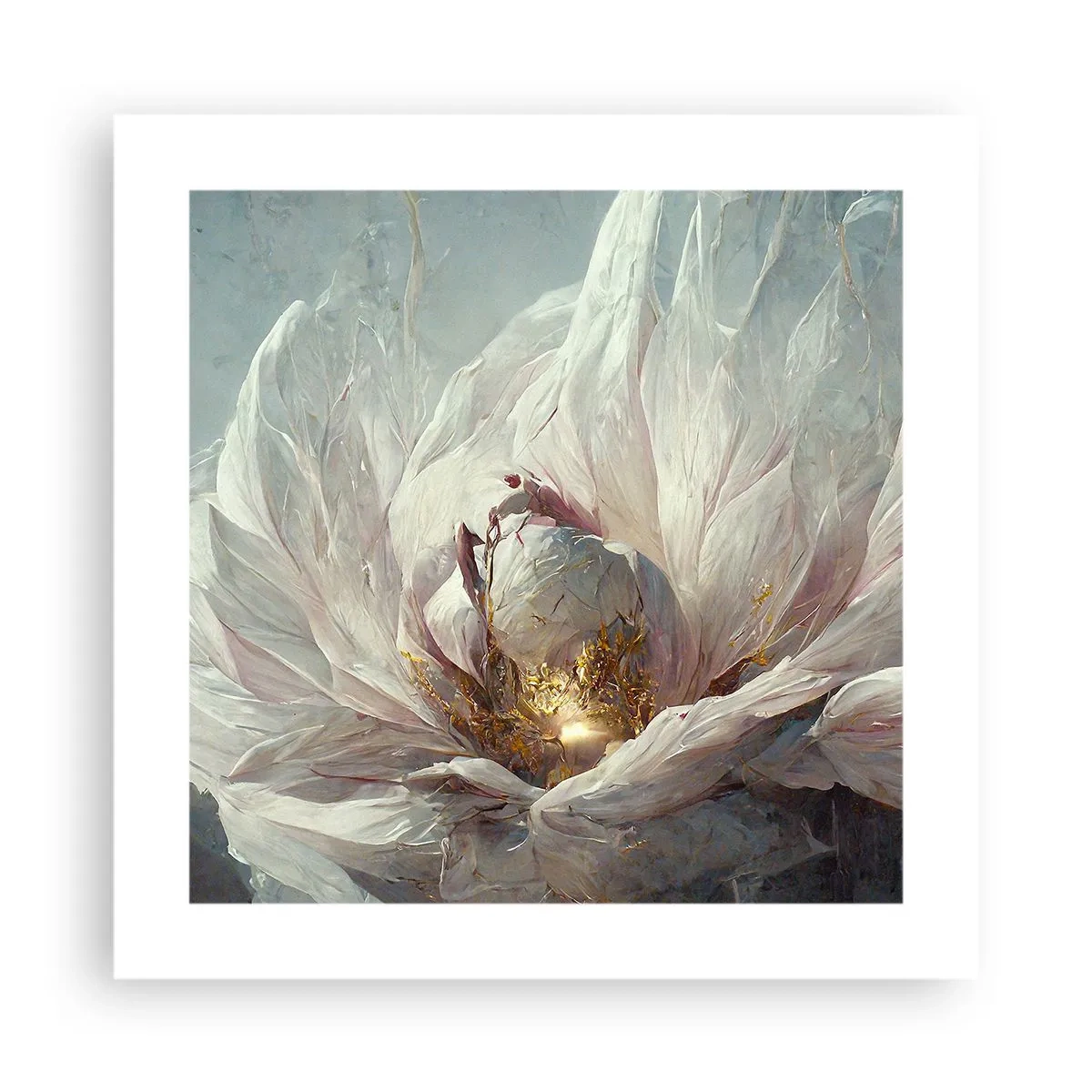 Poster - Înflorește o dată la o sută de ani - 40x40 cm