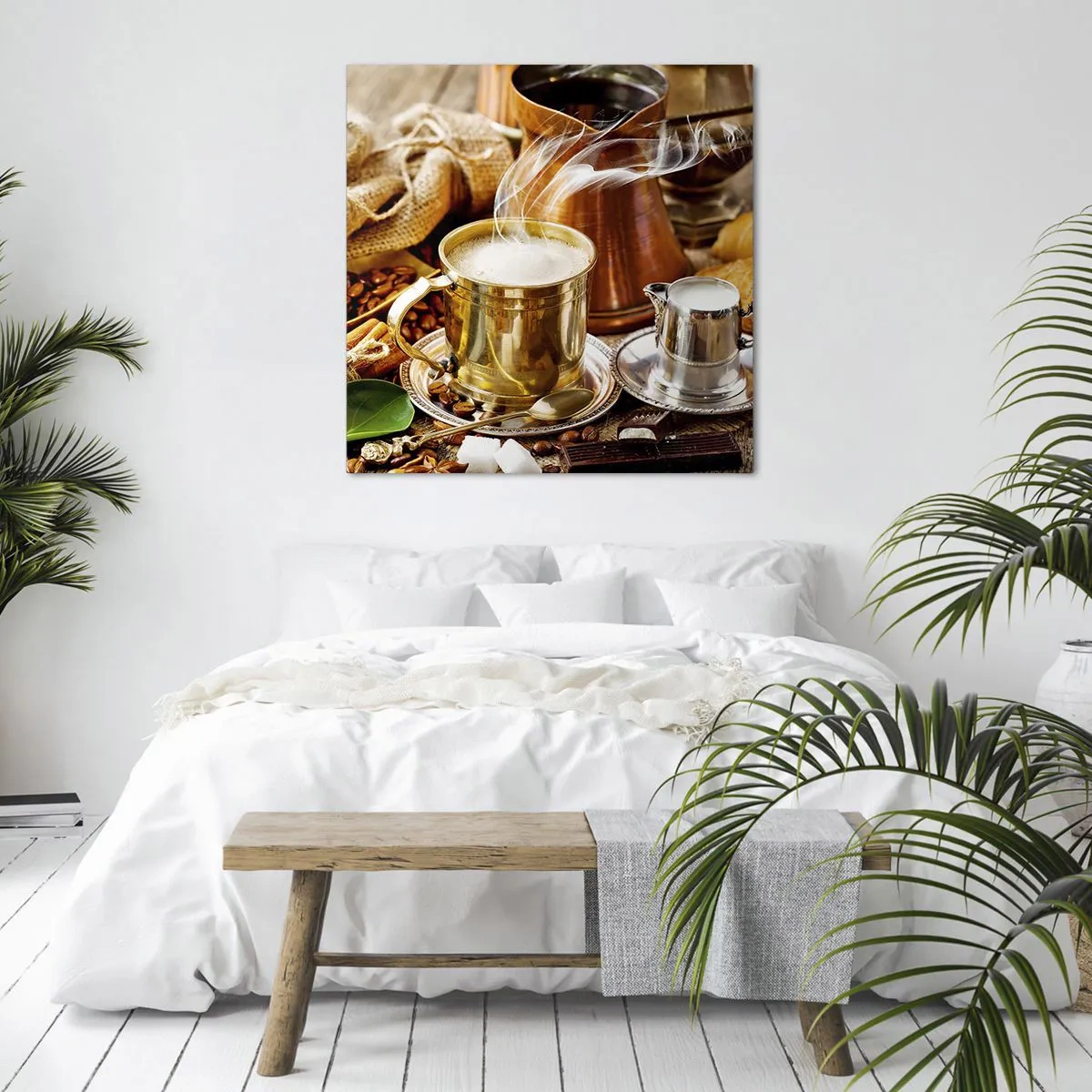 Tablou pe pânză - O zi bună! - 50x50 cm