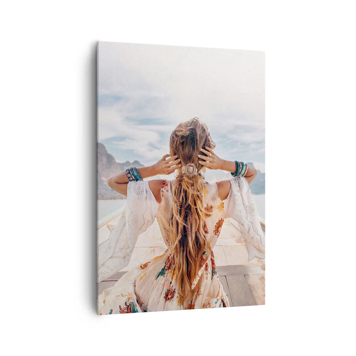 Tablou pe pânză - Pe drumul spre fericire - 70x100 cm