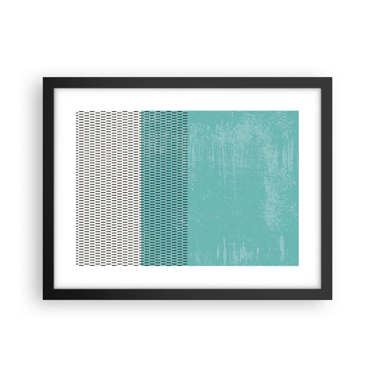 Poster în ramă neagră - Compoziție echilibrată - 40x30 cm