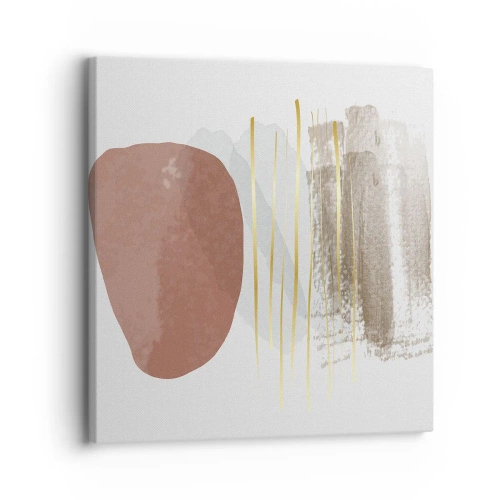 Tablou pe pânză - Colonadă abstractă - 30x30 cm