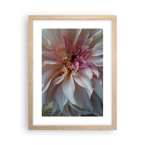 Poster în ramă de stejar deschis - Prospețime înfloritoare - 30x40 cm