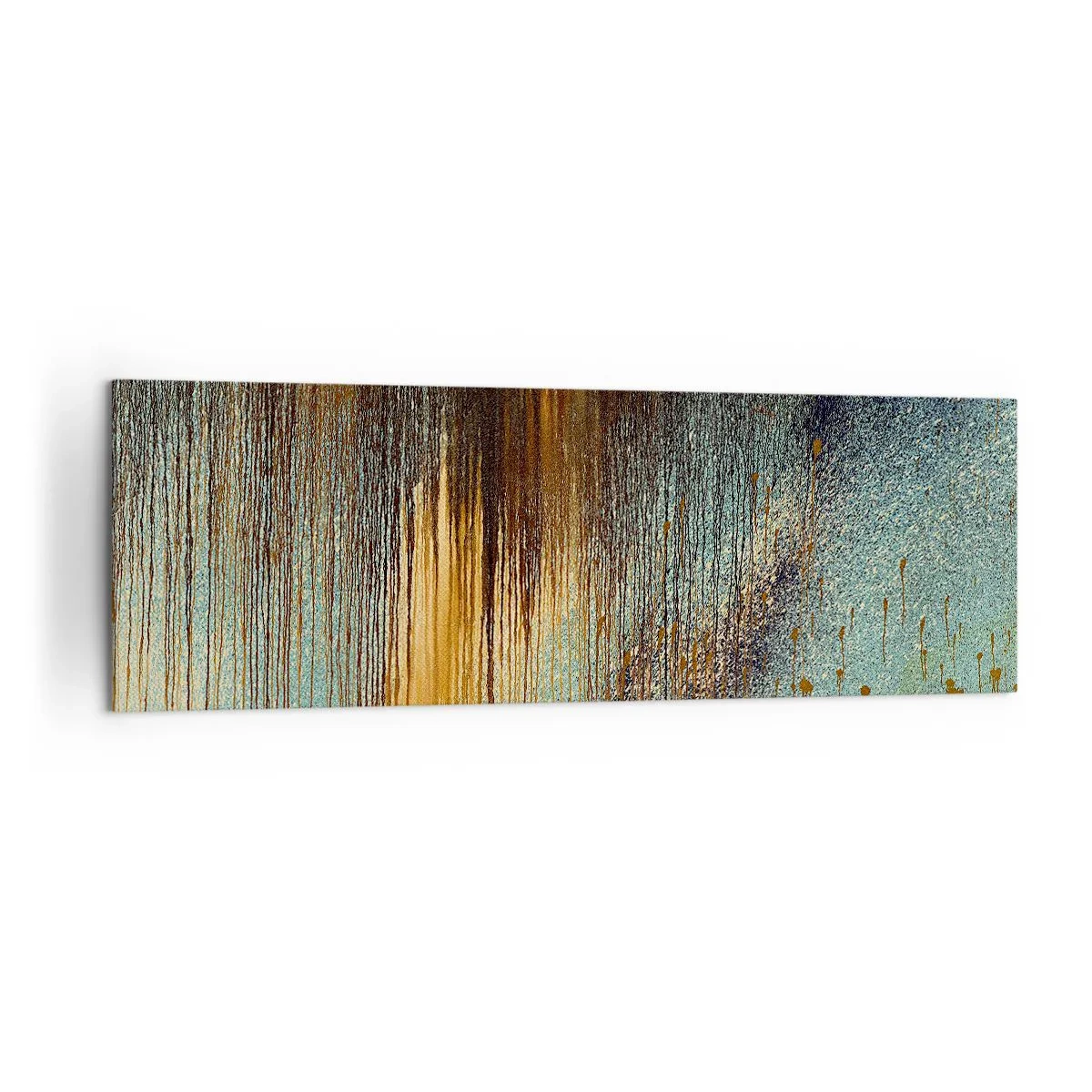 Tablou pe pânză - O compoziție cromatică neaccidentală - 160x50 cm
