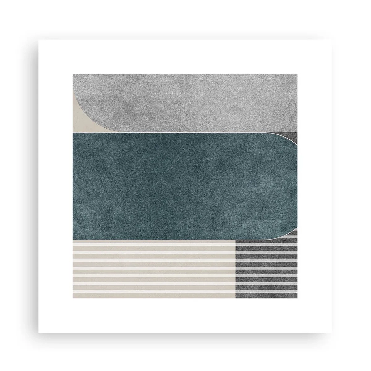 Poster - Compoziție de nivel - 30x30 cm