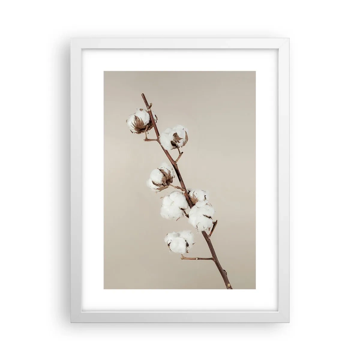 Poster în ramă albă - La sursa moliciunii - 30x40 cm