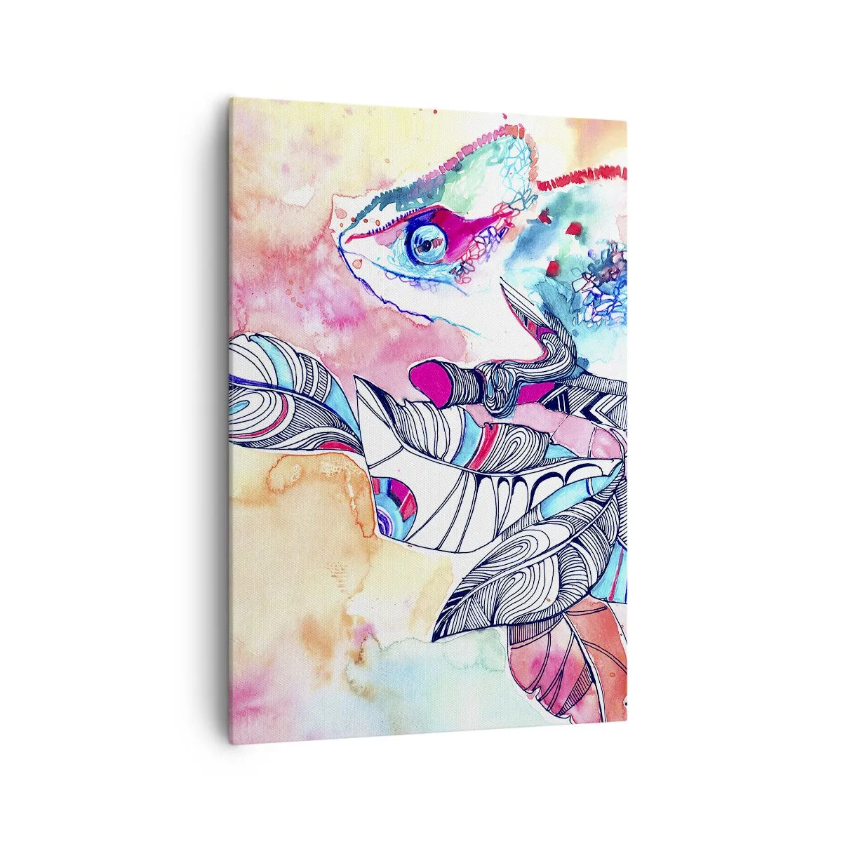 Tablou pe pânză - Colorat ca și lumea noastră - 70x100 cm