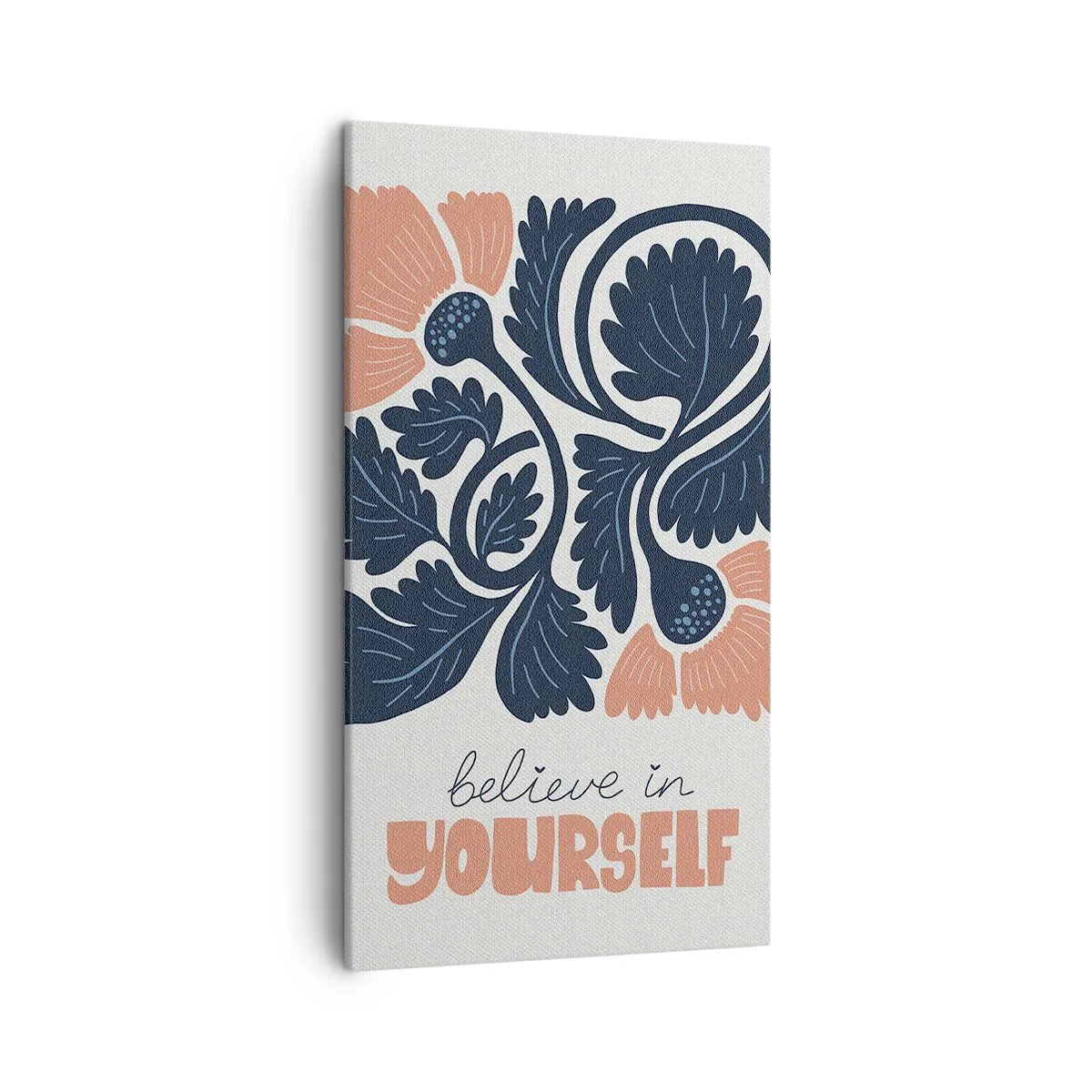 Tablou pe pânză - Și tu înflorești - 45x80 cm