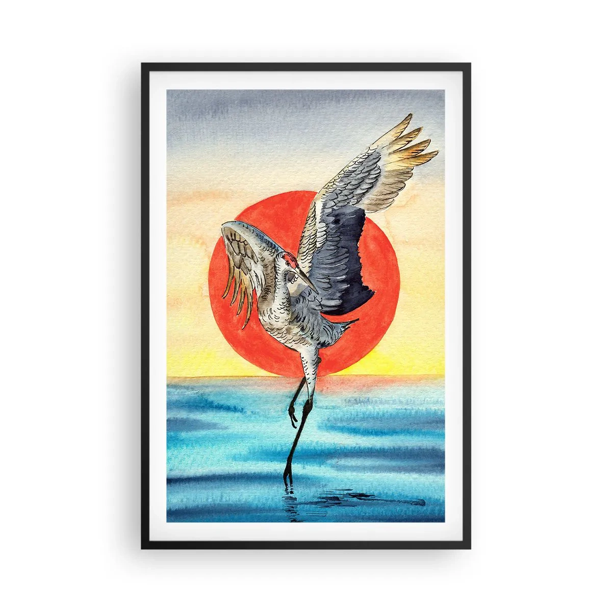 Poster în ramă neagră - E timpul să ne întoarcem - 61x91 cm