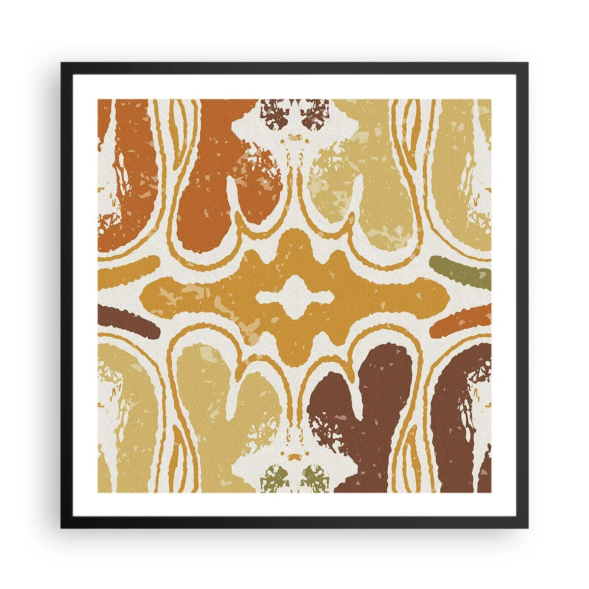 Poster în ramă neagră - Abstracție sentimentală - 60x60 cm