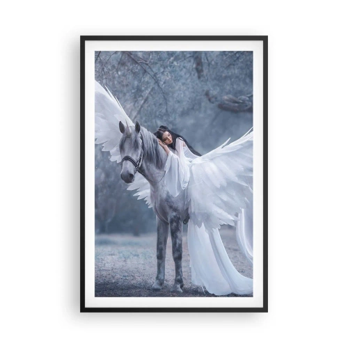 Poster în ramă neagră - Moment inspirat - 61x91 cm
