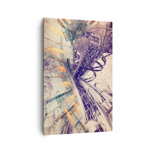 Tablou pe pânză - În marea grabă - 80x120 cm