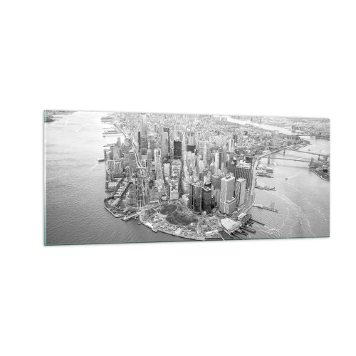 Tablou pe sticlă - Cum să nu iubești? - 100x40 cm