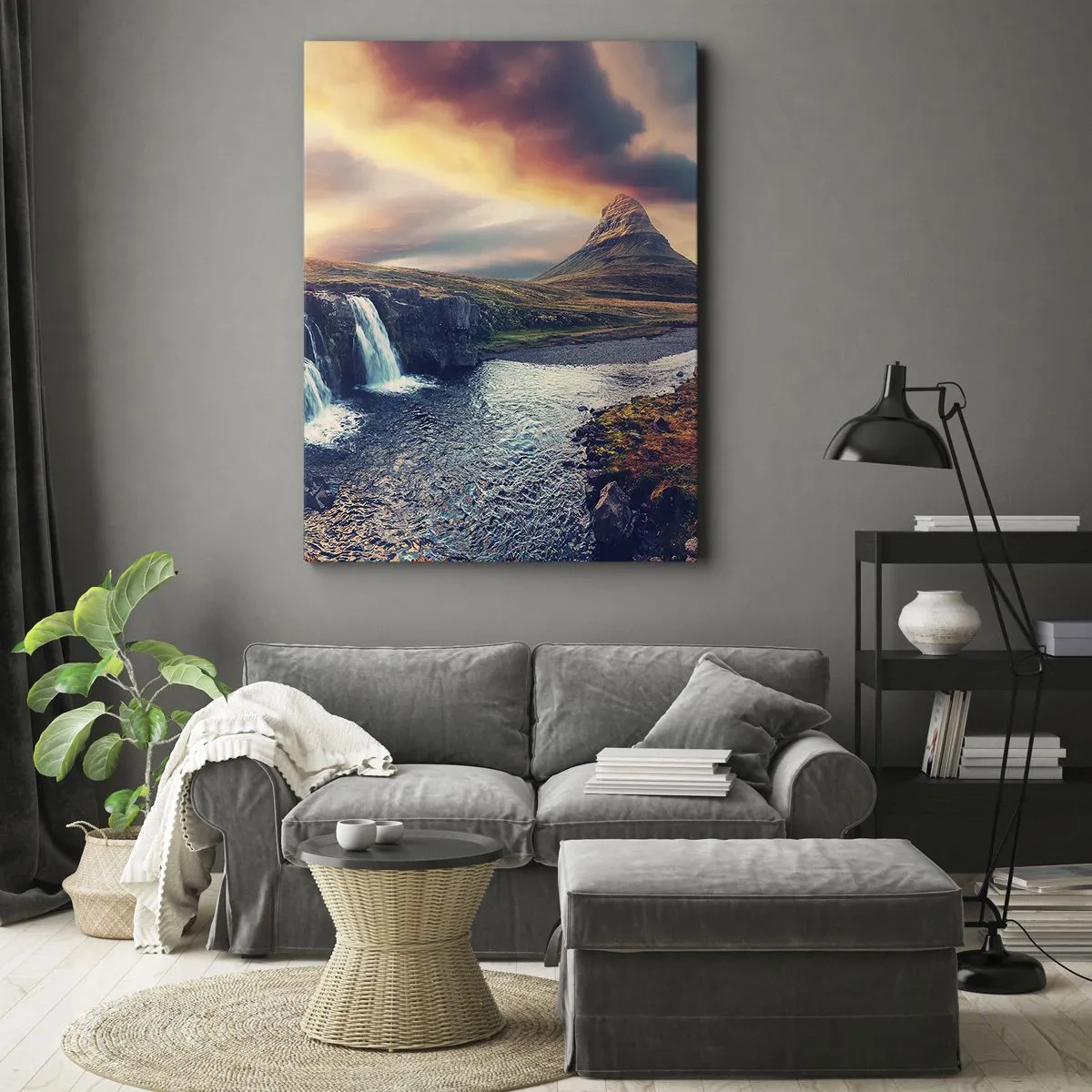 Tablou pe pânză - În măreția naturii - 45x80 cm