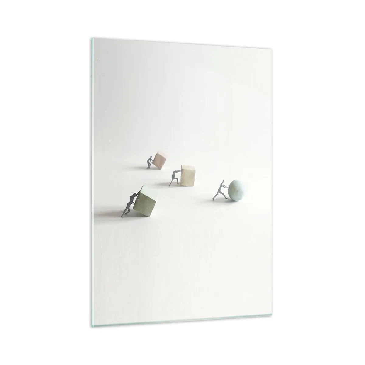 Tablou pe sticlă - Viața însăși - 50x70 cm