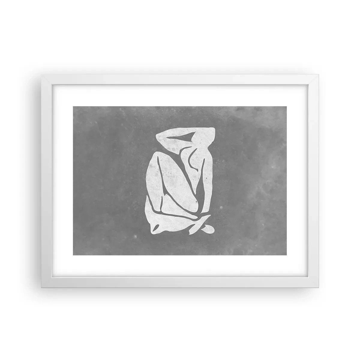 Poster în ramă albă - În reverie - 40x30 cm