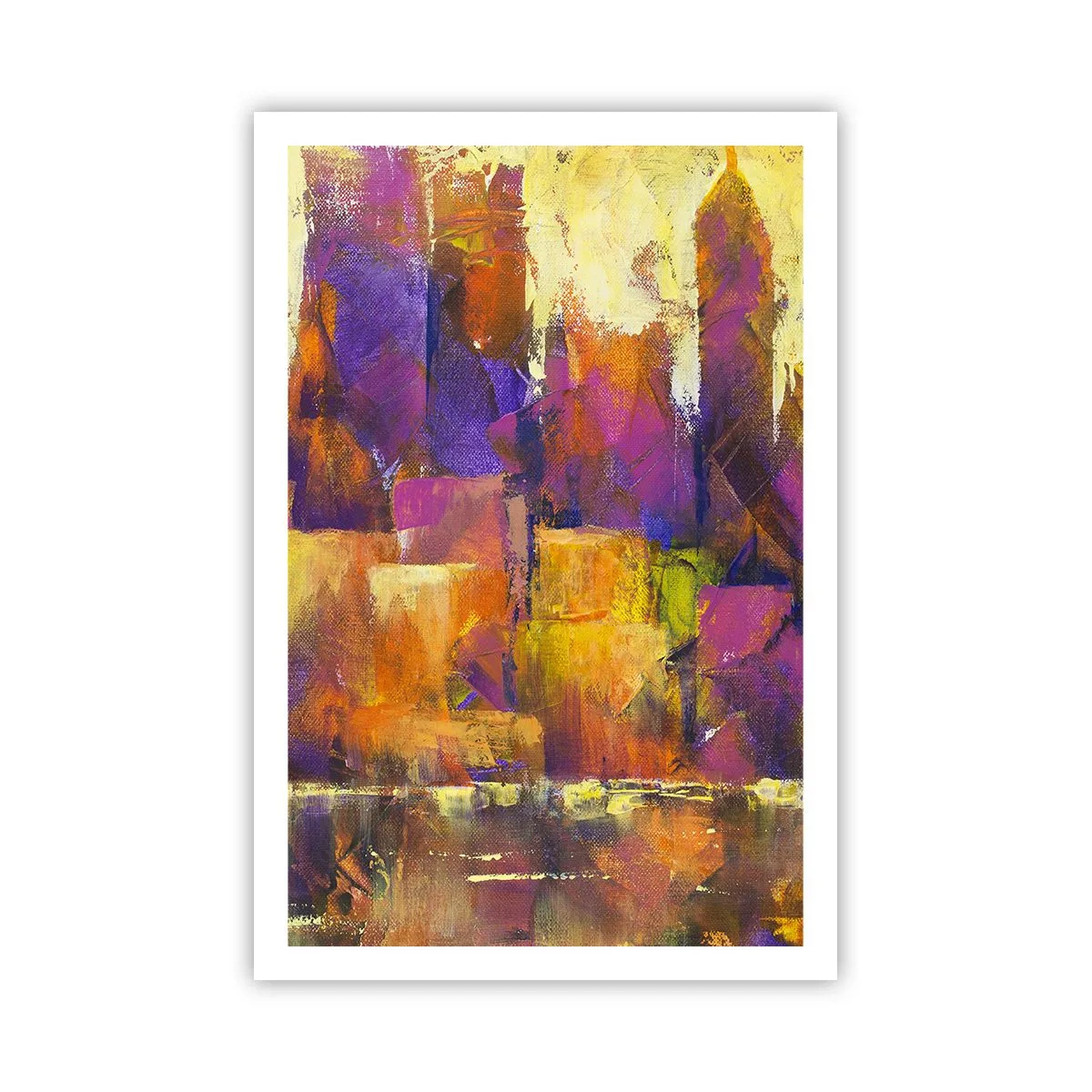 Poster - Compoziția metropolitană - 61x91 cm