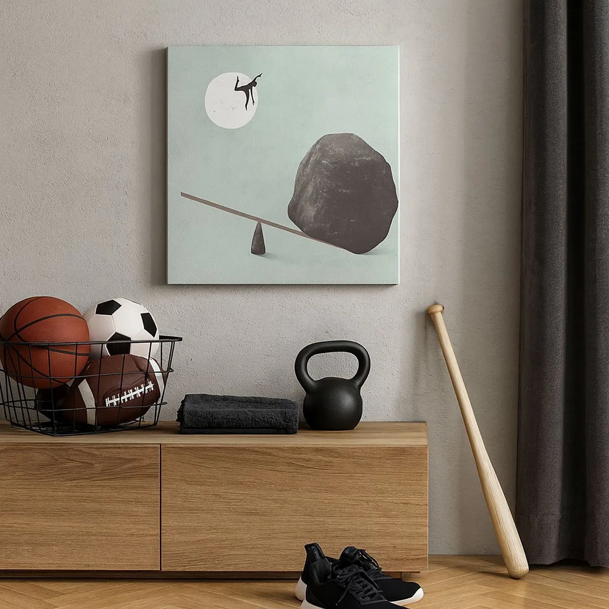 Tablou pe pânză - Visul îndeplinit - 30x30 cm