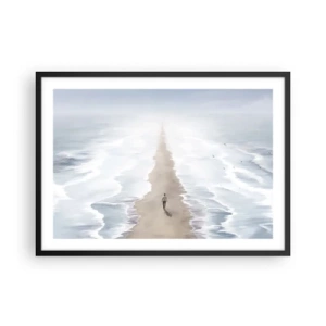 Poster în ramă neagră - Un viitor luminos - 70x50 cm