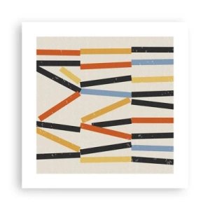 Poster - Compoziție la nivel - 40x40 cm