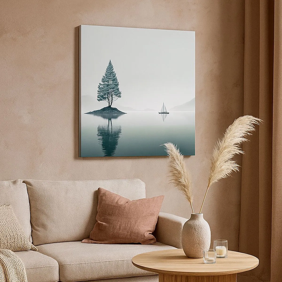 Tablou pe pânză - Visând cu ochii deschiși - 30x30 cm