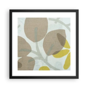 Poster în ramă neagră - Compoziție în plin soare - 40x40 cm