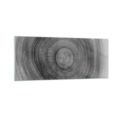 Tablou pe sticlă - Un semn al vremurilor - 100x40 cm