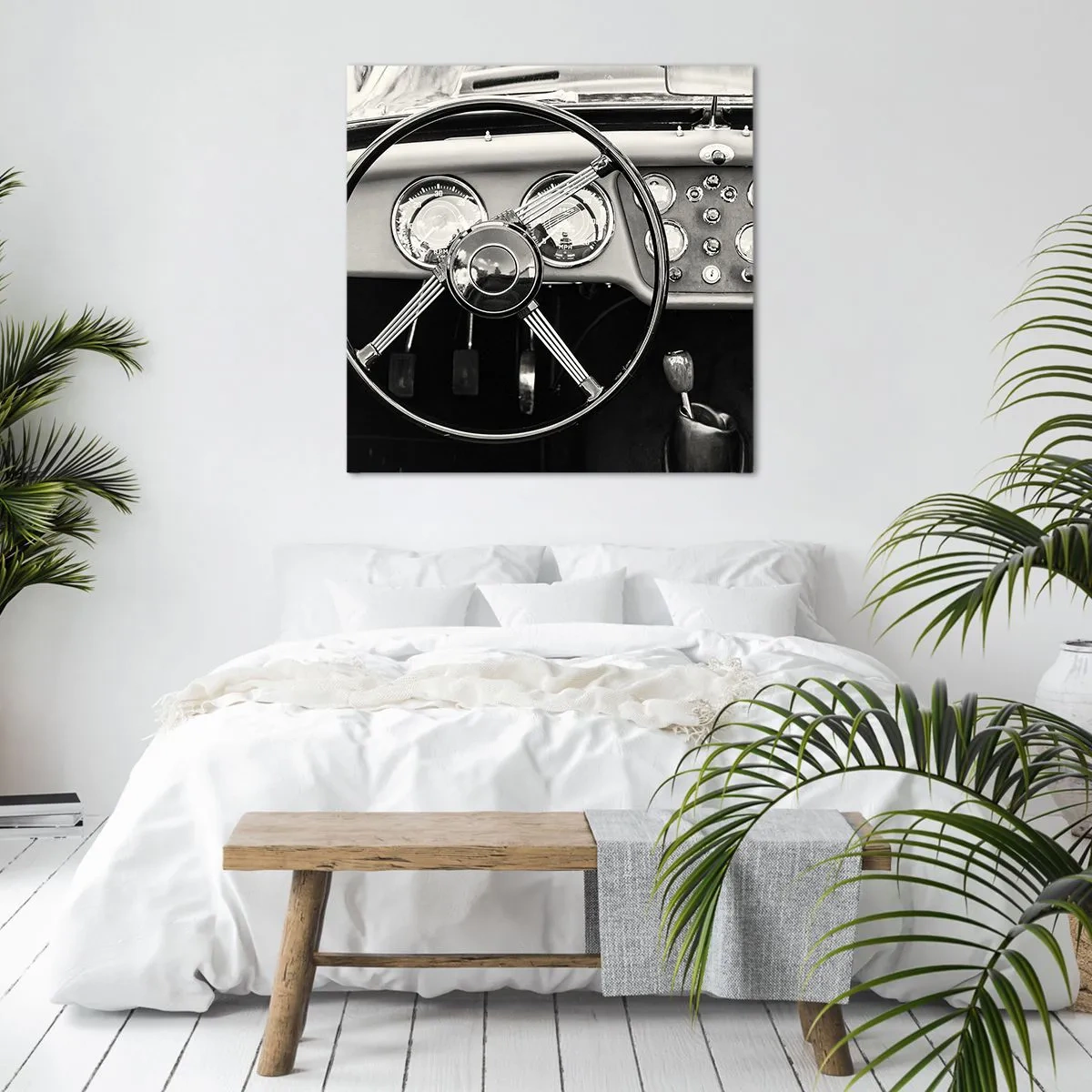 Tablou pe pânză - Visul unui colecționar - 50x50 cm