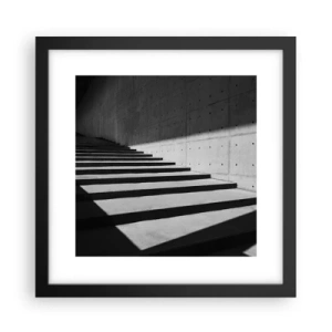 Poster în ramă neagră - Frumusețea brută a modernismului - 30x30 cm