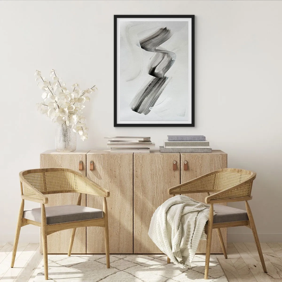 Poster în ramă neagră - Doar pentru distracție - 30x40 cm