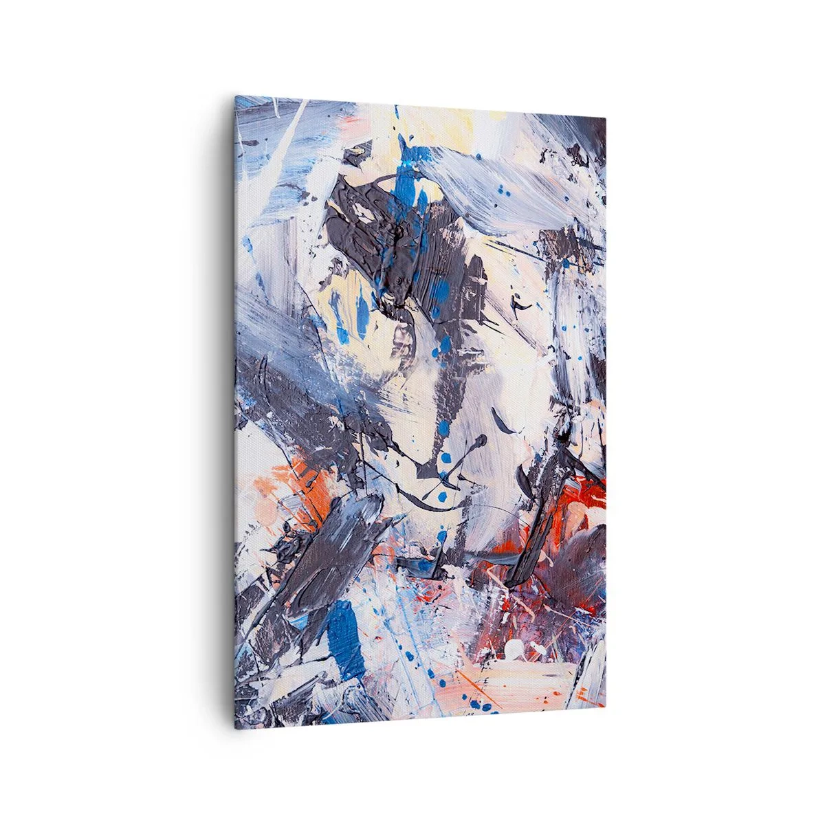 Tablou pe pânză - Dansul nebun al abstracției - 80x120 cm