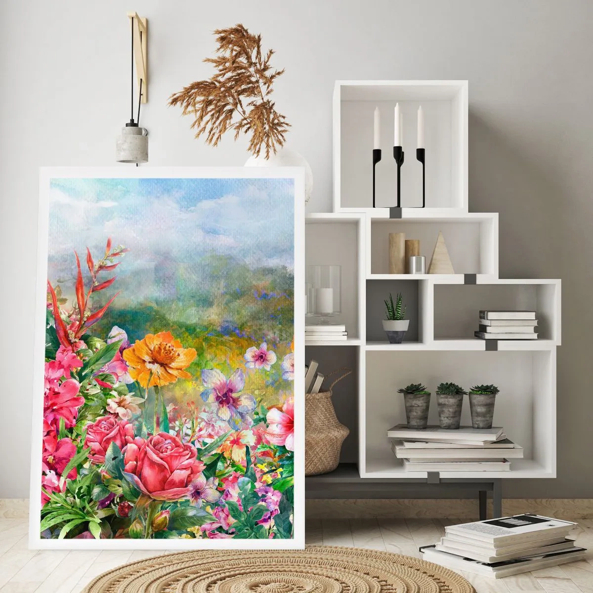 Poster - O grădină înnebunită - 70x100 cm
