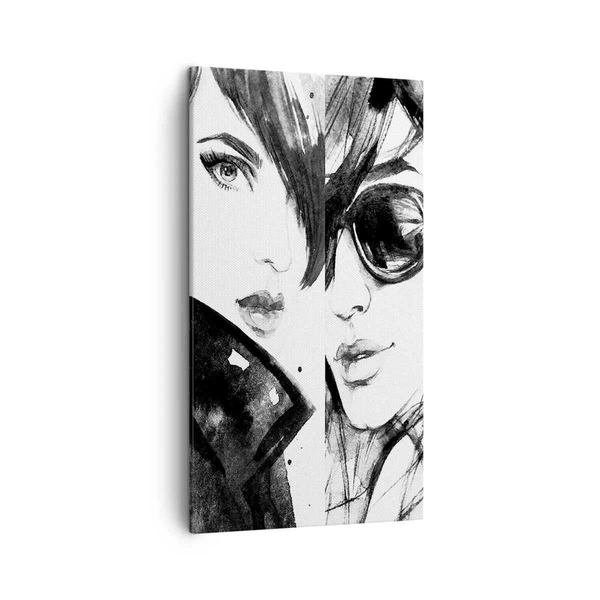 Tablou pe pânză - Frumusețe înmulțită - 45x80 cm