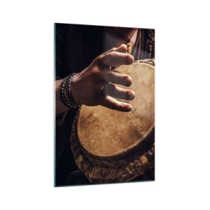 Tablou pe sticlă - În ritmul inimii - 70x100 cm