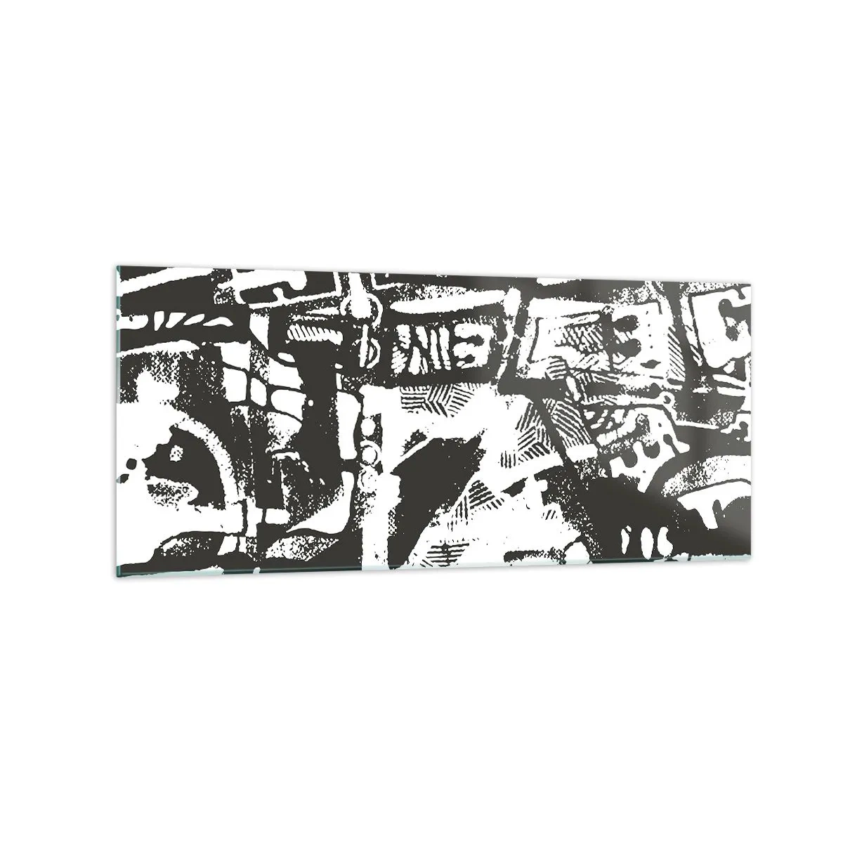 Tablou pe sticlă - Ordine sau haos? - 120x50 cm