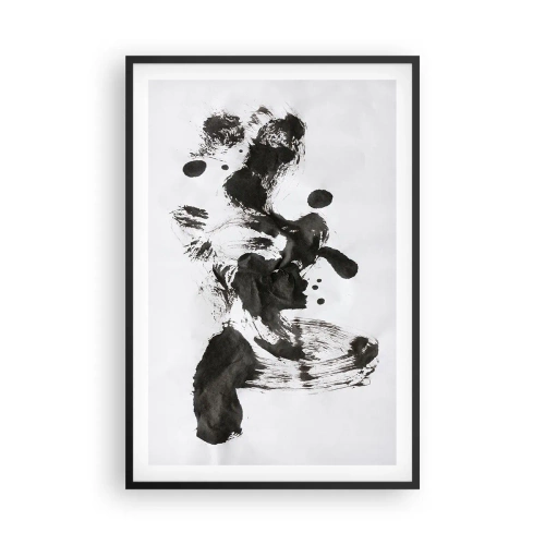 Poster în ramă neagră - Metodă în nebunie? - 61x91 cm