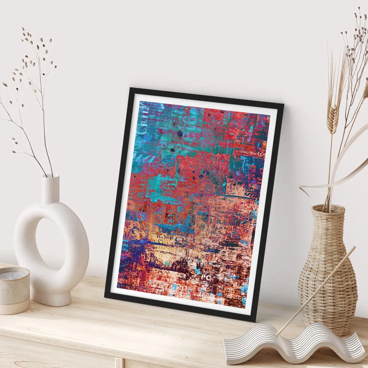 Poster în ramă neagră - Memorie și uitare - 70x100 cm