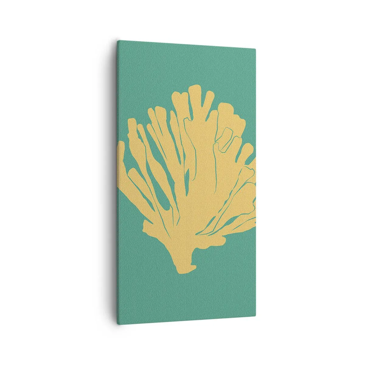 Tablou pe pânză - Tufișul din pădurea subacvatică - 55x100 cm