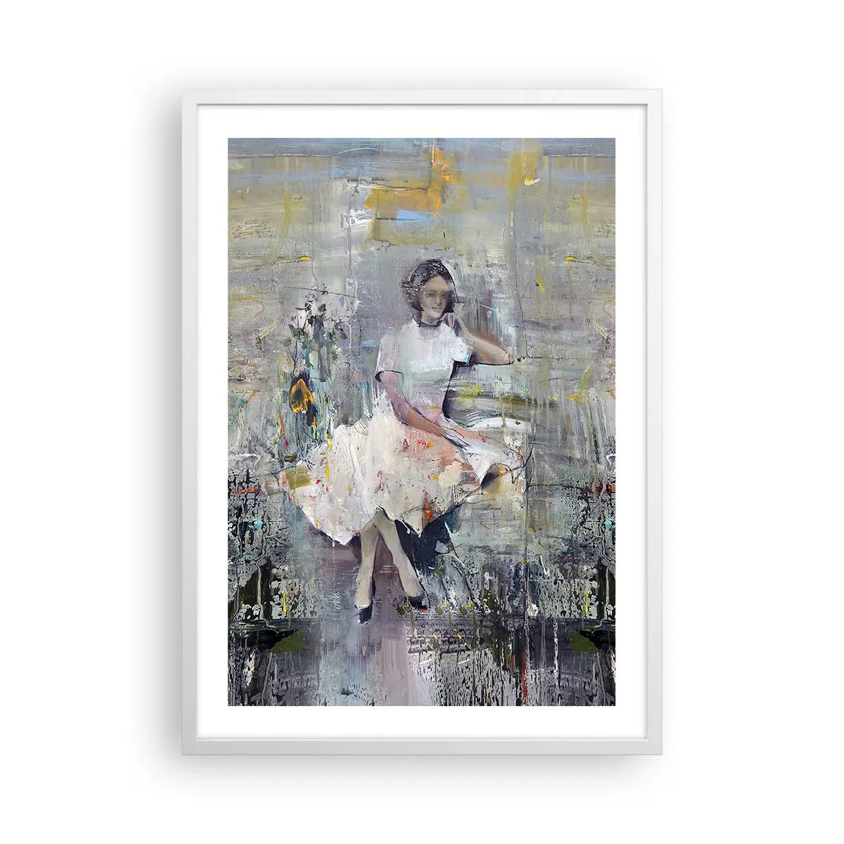 Poster în ramă albă - Clasică și modernă - 50x70 cm