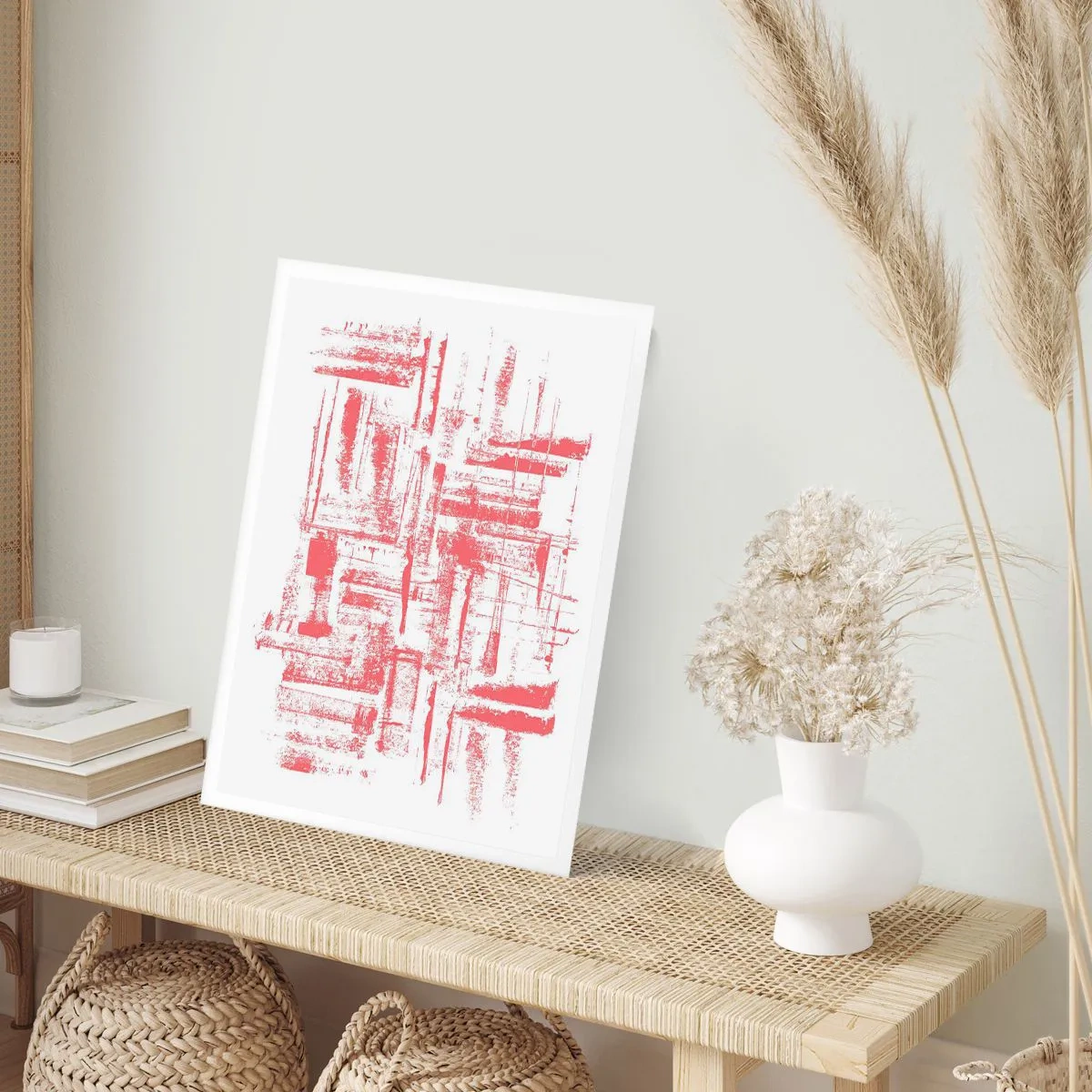 Poster - Orașul roșu - 70x100 cm