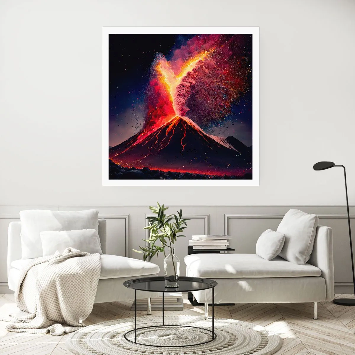 Poster - Frumusețe și groază - 30x30 cm