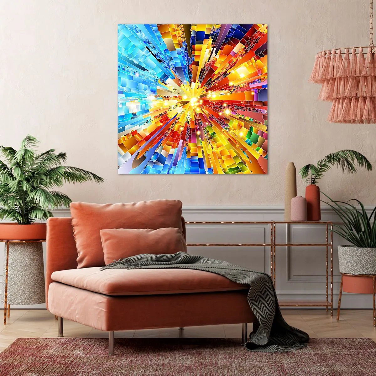 Tablou pe pânză - In medias res - 40x40 cm