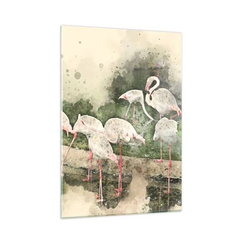 Tablou pe sticlă - Un vis exotic - 50x70 cm