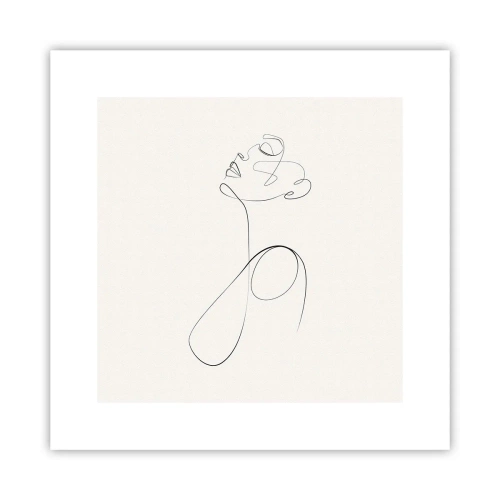 Poster - Încâlcită în vise - 30x30 cm