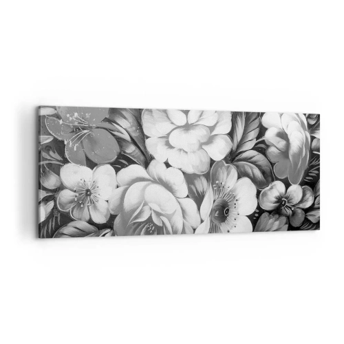 Tablou pe pânză - Frumoase chiar și în gri - 100x40 cm