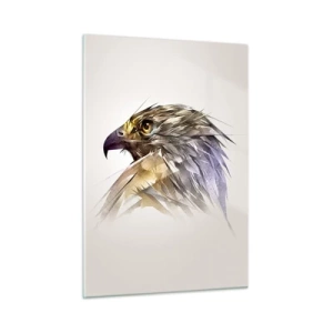 Tablou pe sticlă - Portretul unui războinic - 50x70 cm