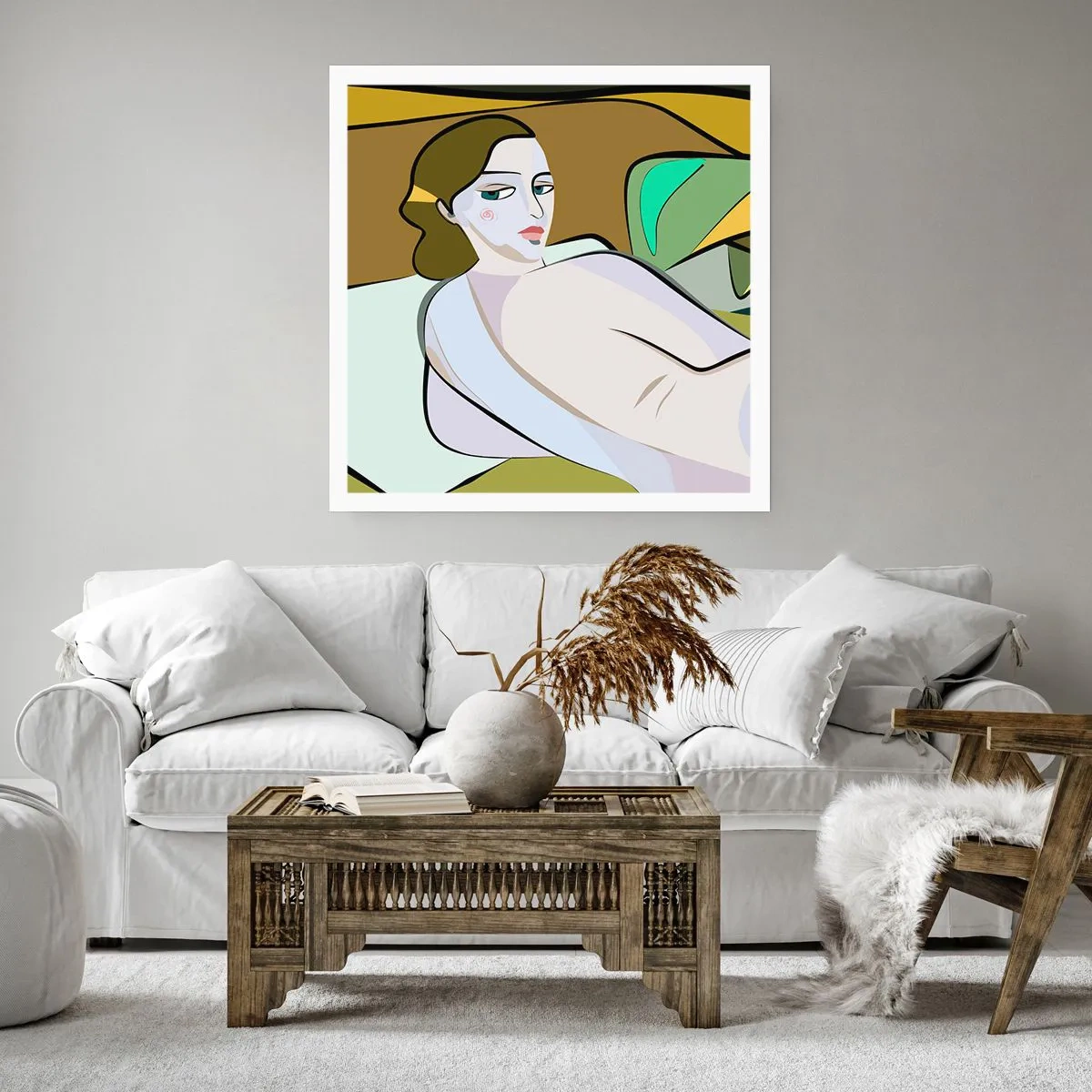 Poster - Portret intim - 50x50 cm