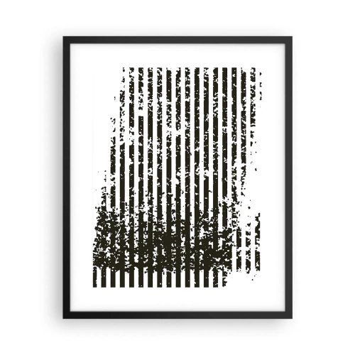 Poster în ramă neagră - Ritm și zgomot - 40x50 cm