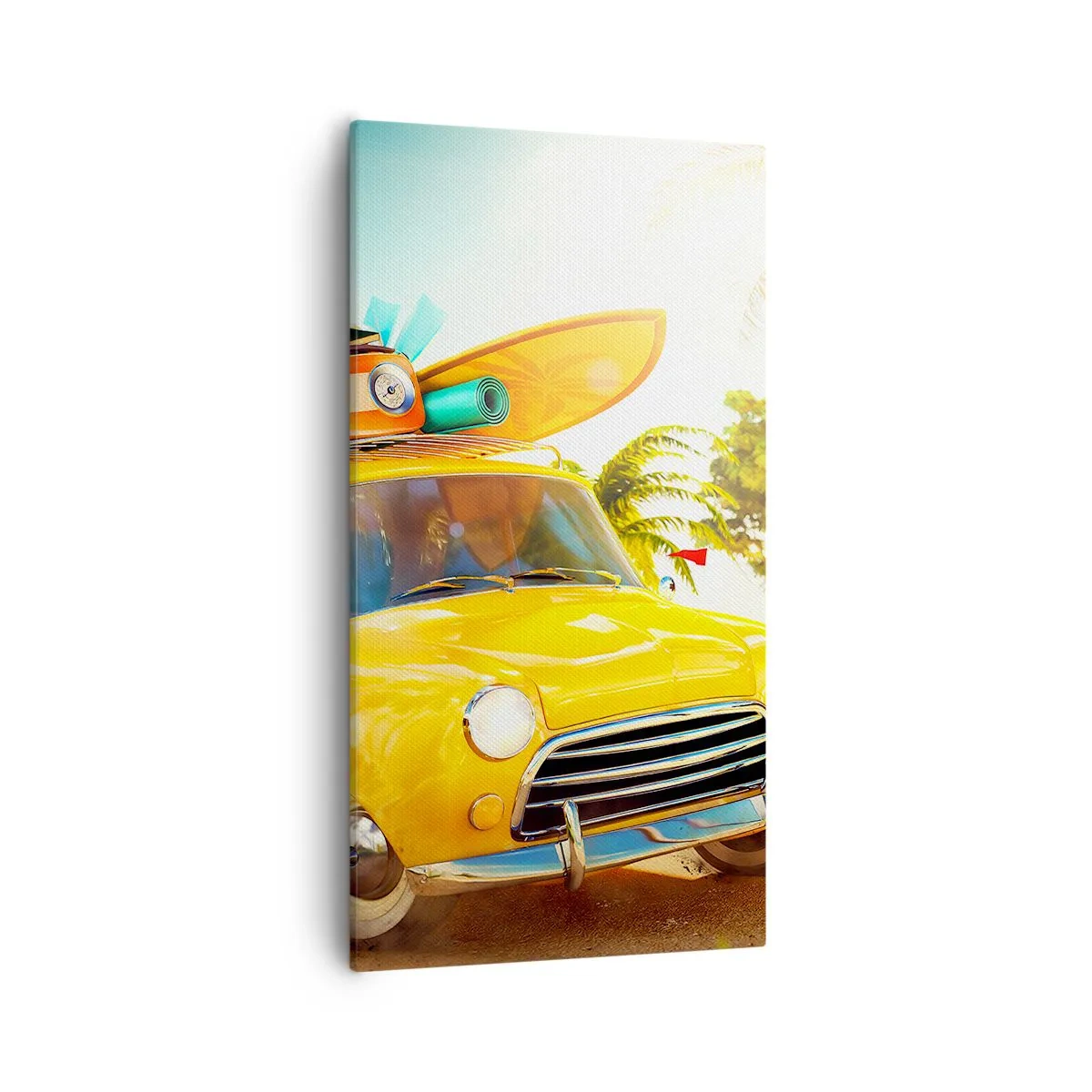 Tablou pe pânză - O călătorie pentru mai mult decât un zâmbet - 55x100 cm